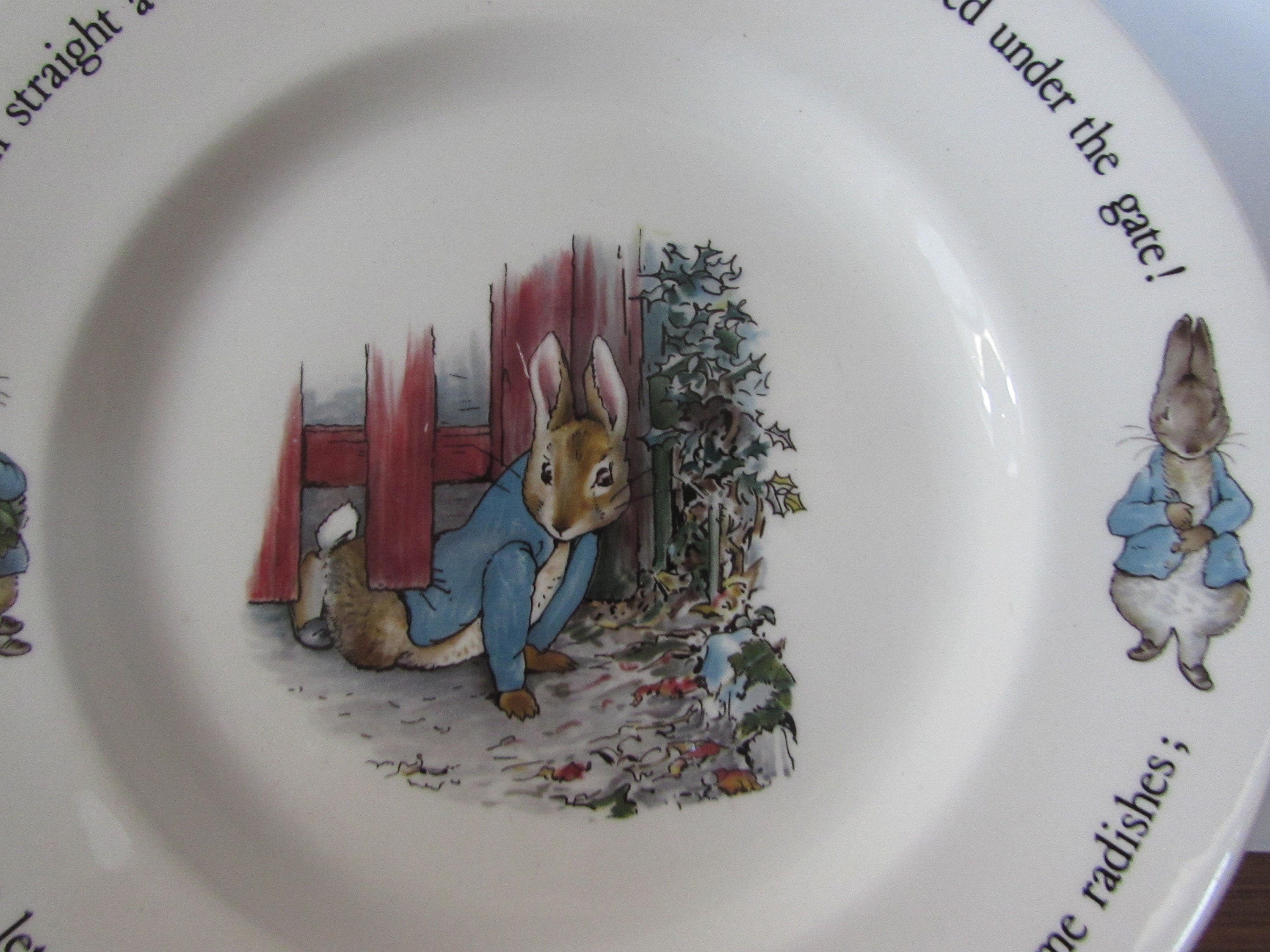 【値下げ】 PETER RABBIT FINGER PLATE Zrike, Peter Rabbit Classic | Replacements, Ltd.