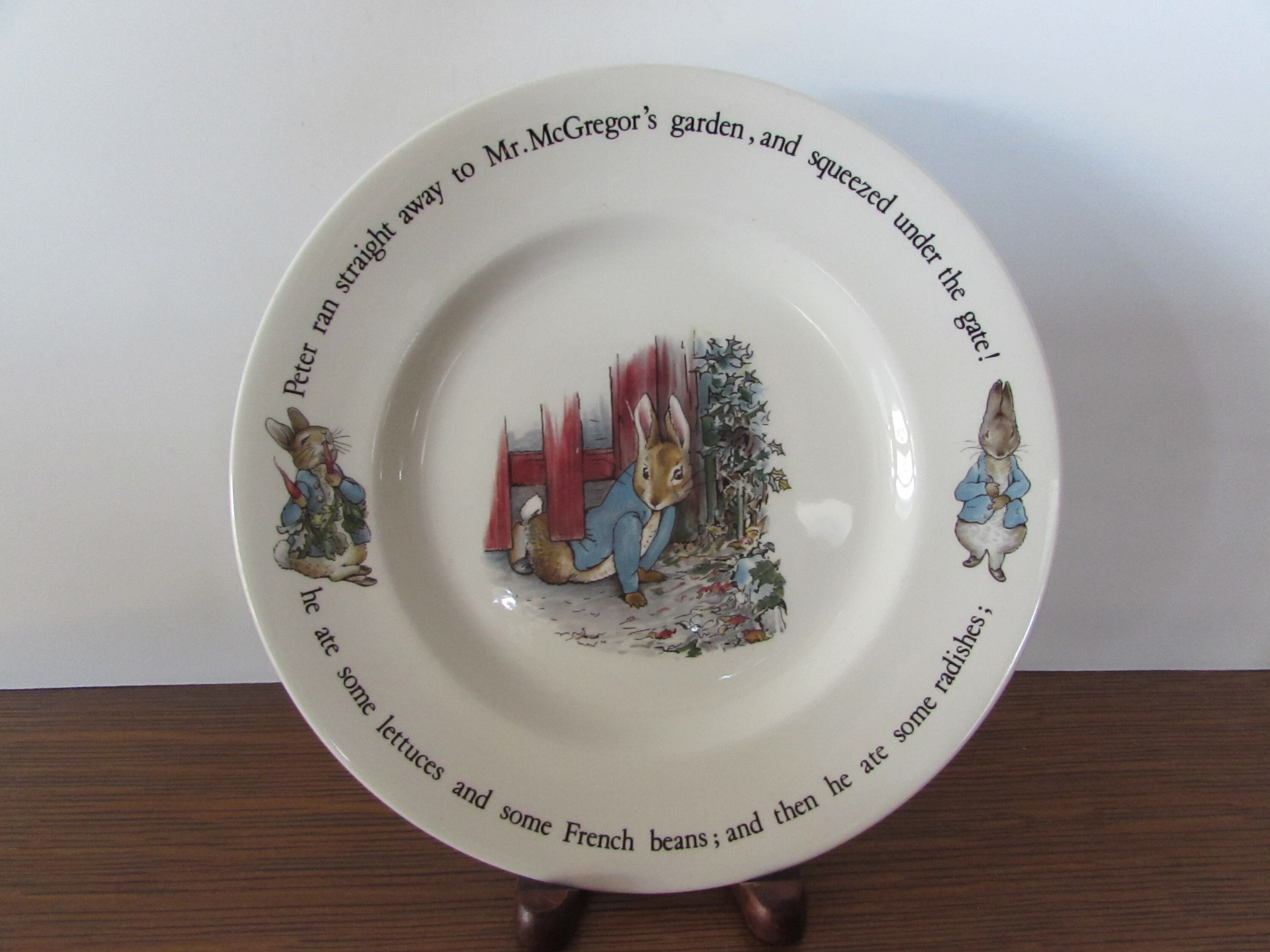 Peter Rabbit Plate Wedgwood Peter Rabbit Plate Beatrix Etsy Australia