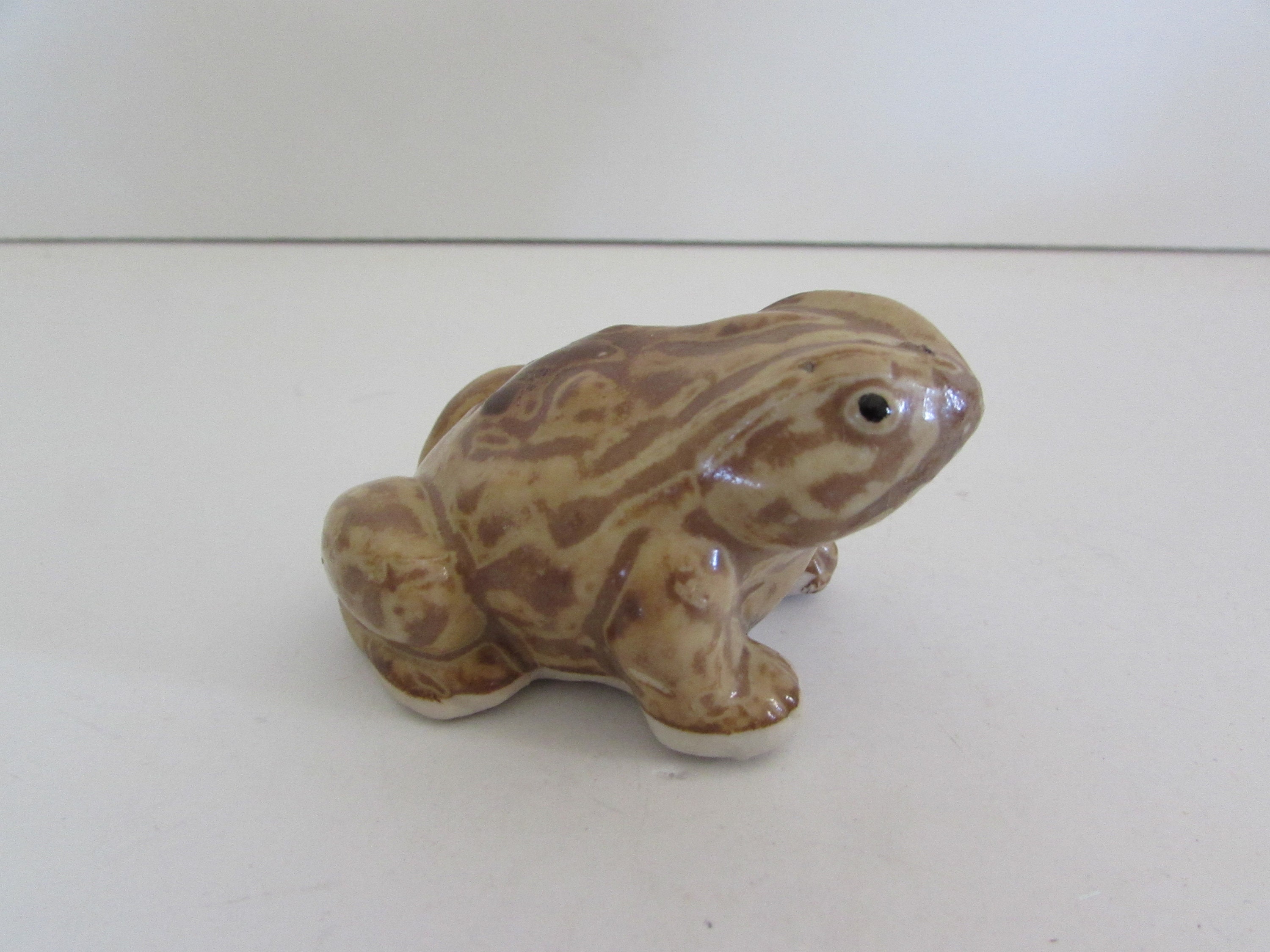 Ceramic Frog Vintage Ceramic Frog Figurine Frog Figurine Etsy