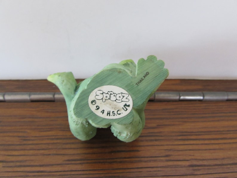 Frog Figurines 1994 Sprogz Vintage Angry Sprogz Frog Figurine Sprogz Angry Sprogz 1994 Frog Decor,