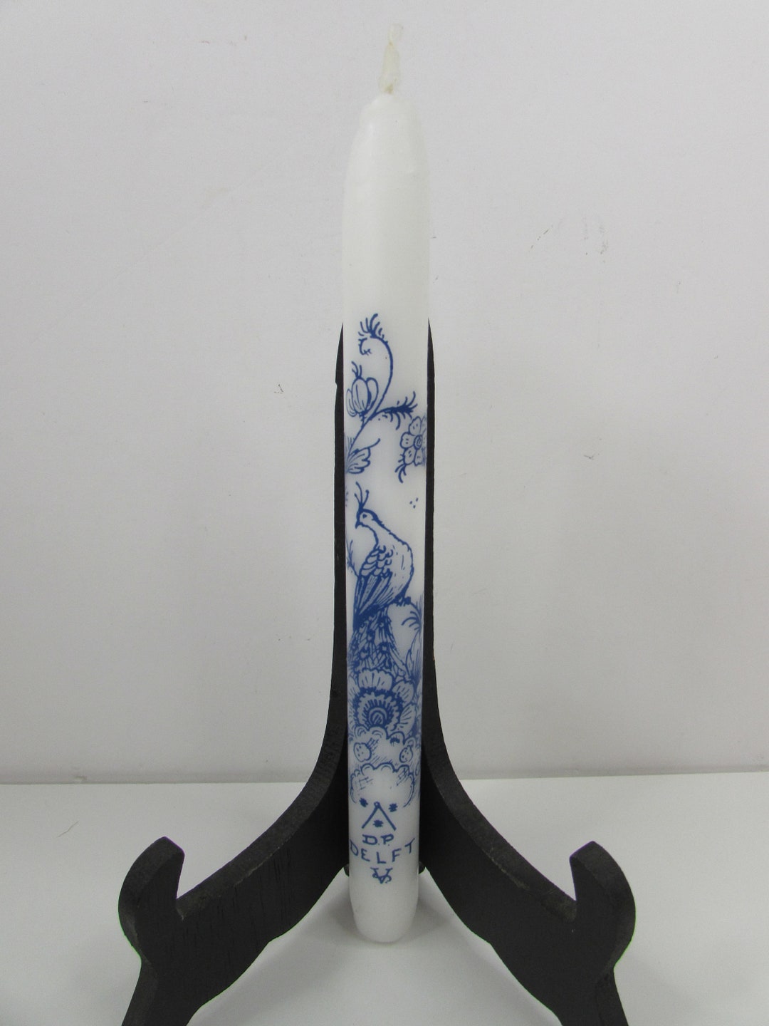 Delft Candle, Vintage Delft Candle, Delft Candles, Candles, Vintage