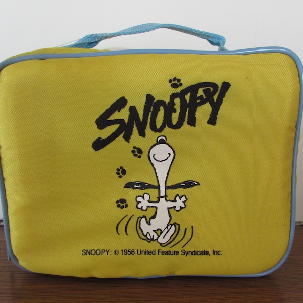 Snoopy Lunch Box Etsy