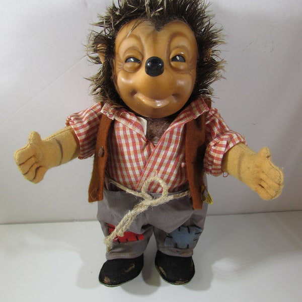 Steiff Germany, Steiff Mecki Doll, Steiff Hedgehog, Vintage Steiff Hedgehog