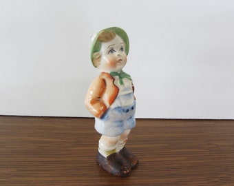 Boy Figurine, Vintage Boy Figurine Japan, Old Figurines from Japan, Child Figurine, Children Figurines,Vintage Children Figurines, Figurines