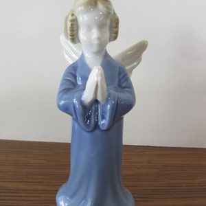 Vintage Gerold Porzellan Praying Angel Figurine, Bavaria Germany