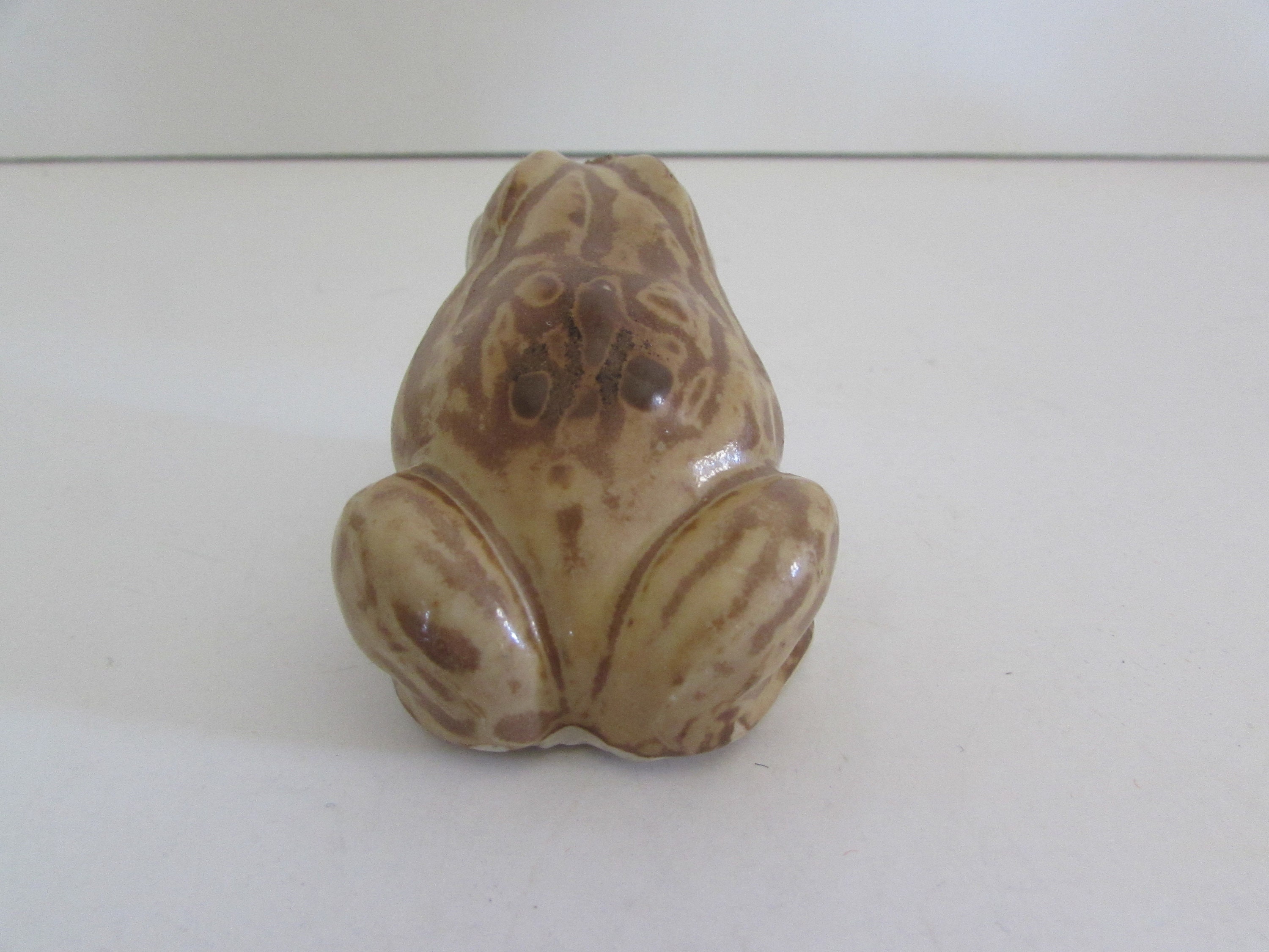 Ceramic Frog Vintage Ceramic Frog Figurine Frog Figurine Etsy