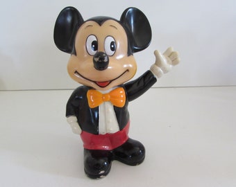 Mickey Mouse Bank, Vintage Mickey Mouse Bank, Old Mickey Mouse Bank, Mickey Mouse Memorabilia, Mickey Mouse Items, Mickey Mouse