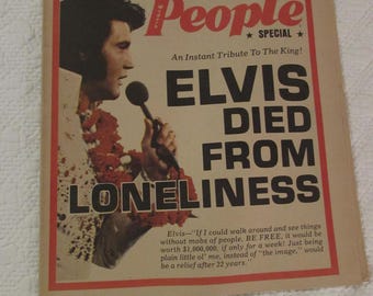 Vintage Elvis Presley Memorabilia: People Special Magazine, 1970s