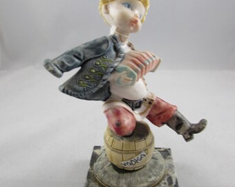 Vintage Fontanini Depose Italy Dancers Musical Figurine Designed