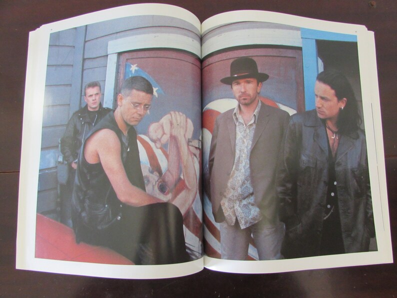 Memorabilia U2 Rattle & Hum Official Book of U2 Movie 1988 Etsy