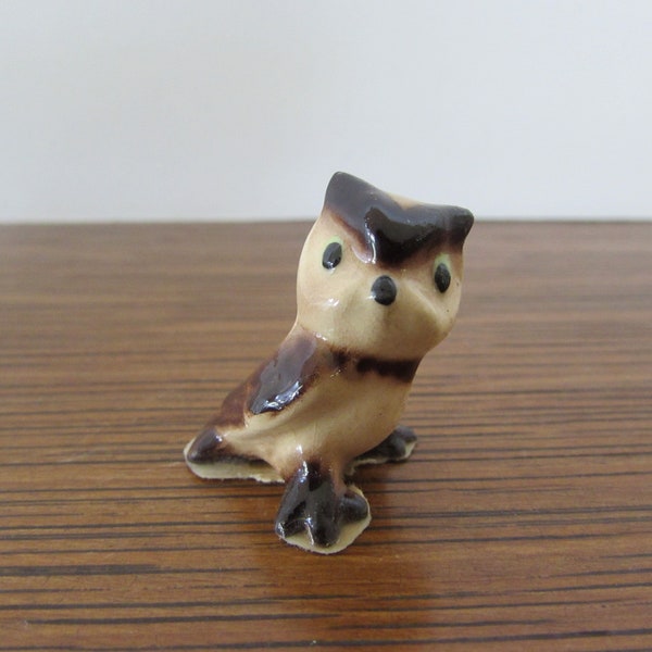 Hagen Renaker Owlet, Vintage Hager Renaker Horned Owlet Figure, Renaker Figurine, Miniatures, Hagen Renaker Miniatures, Owlet Miniature