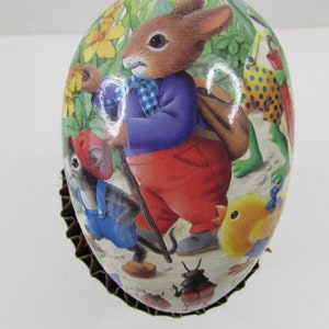 Erzgebirge Easter, Vintage Erzgebirge Paper Mache Easter Egg, Vintage Easter Decor, Paper Mache Easter Egg Germany, Vintage Spring Egg
