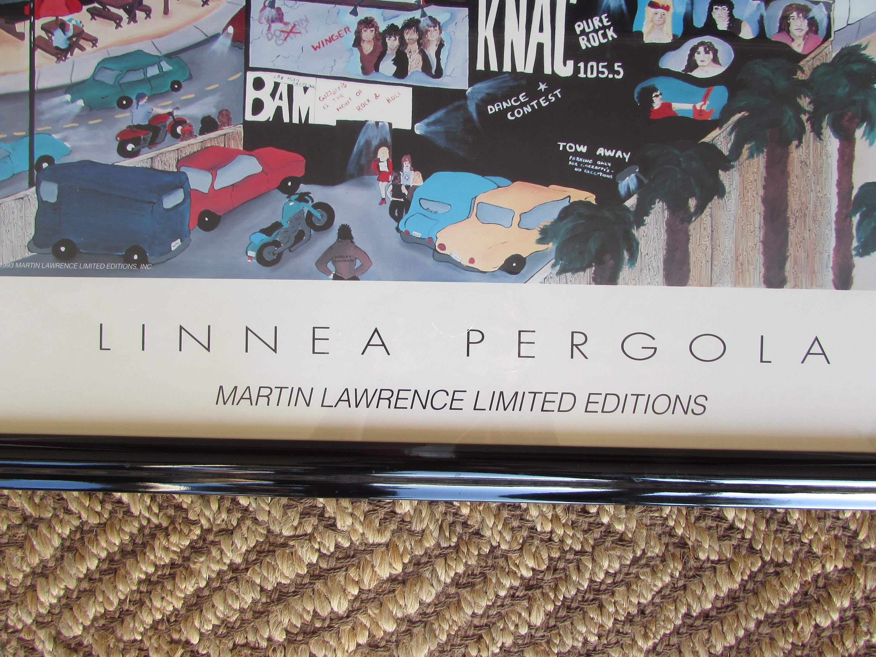 絵画 LINNEA PERGOLA MARTIN LAWRENCE LIMITED EDITIONS リネアパーゴラ マーティンローレンス  リミテッドエディション ニューヨーク USA☆