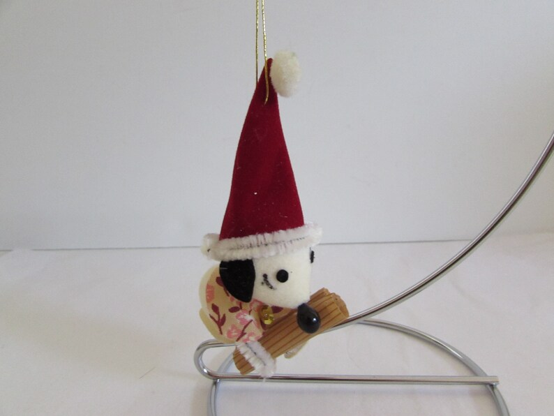 Vintage Dog Holiday Ornaments Vintage Holiday Ornaments Christmas Tree Decorations Holiday Ornaments Ornaments