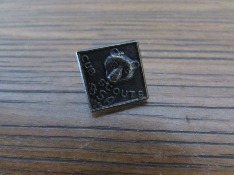 Cub Scout Pin Vintage Cub Scout Wolf Pin Vintage Scouting - Etsy