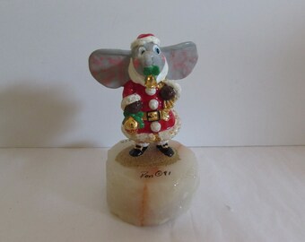 Ron Lee Santa, Ron Lee Santa Elephant Figurine, Ron Lee Collectible Figurines, Ron Lee Limited Edition Figurines, Santa Elephant