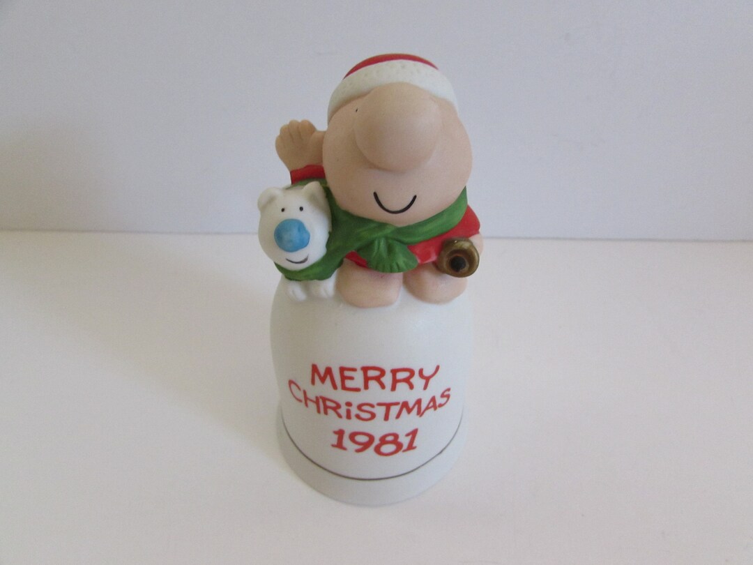 Ornaments, Ziggy Bell, Holiday Bells, 1981 Ziggy Xmas Bell, Christmas