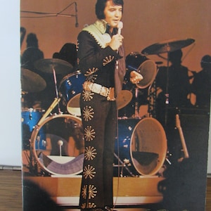 Elvis Photo Album, Vintage Elvis Tour Photo Album, 1970&#39;s Elvis Tour Photo Album, Elvis Memorabilia, Rare Elvis Memorabilia,