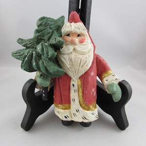 Vintage 1994 House of Hatten Santa Claus Christmas Tree Ornament