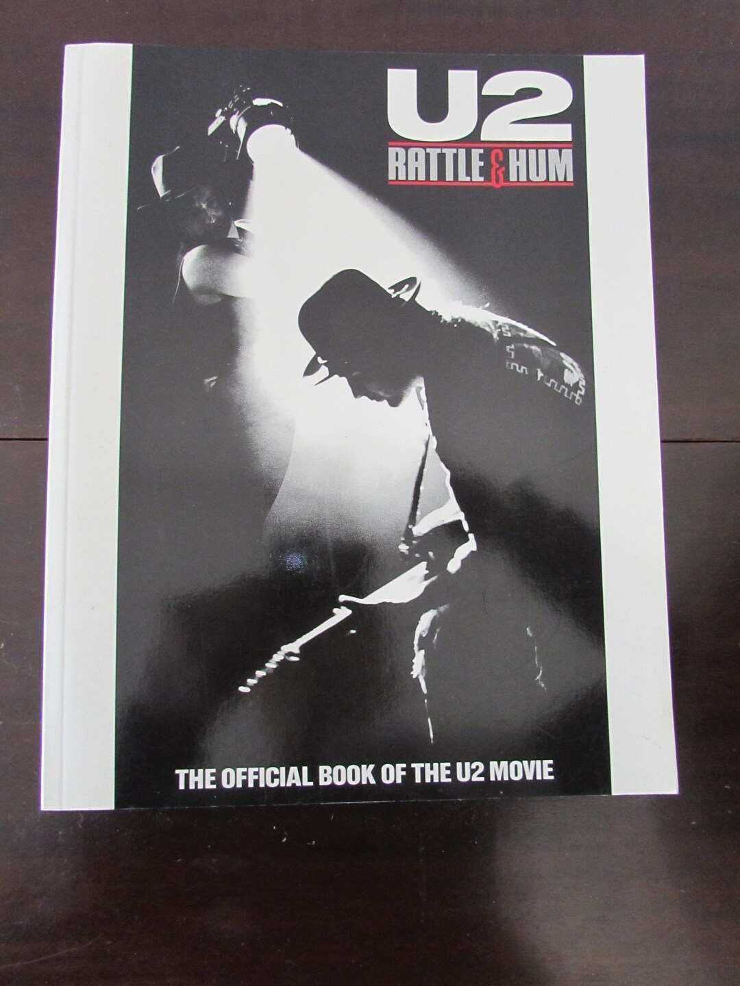 Memorabilia, U2 Rattle & Hum Official Book of U2 Movie, 1988 U2 Rattle and Hum Coffee Table Book Memorabilia, U2 Rattle & Hum Official Book of U2 Movie, 1988 U2 Rattle and Hum Coffee Table Book