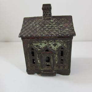 Cast Iron Bank, Antique Cast Iron Piggy Bank, Antique Cast Iron Still Bank, Piggy Banks, Antique Banks