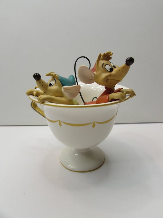 TEAS FOR TWO ディズニー Disney Figurine, Walt Disney Tea for Two Figurine, Walt