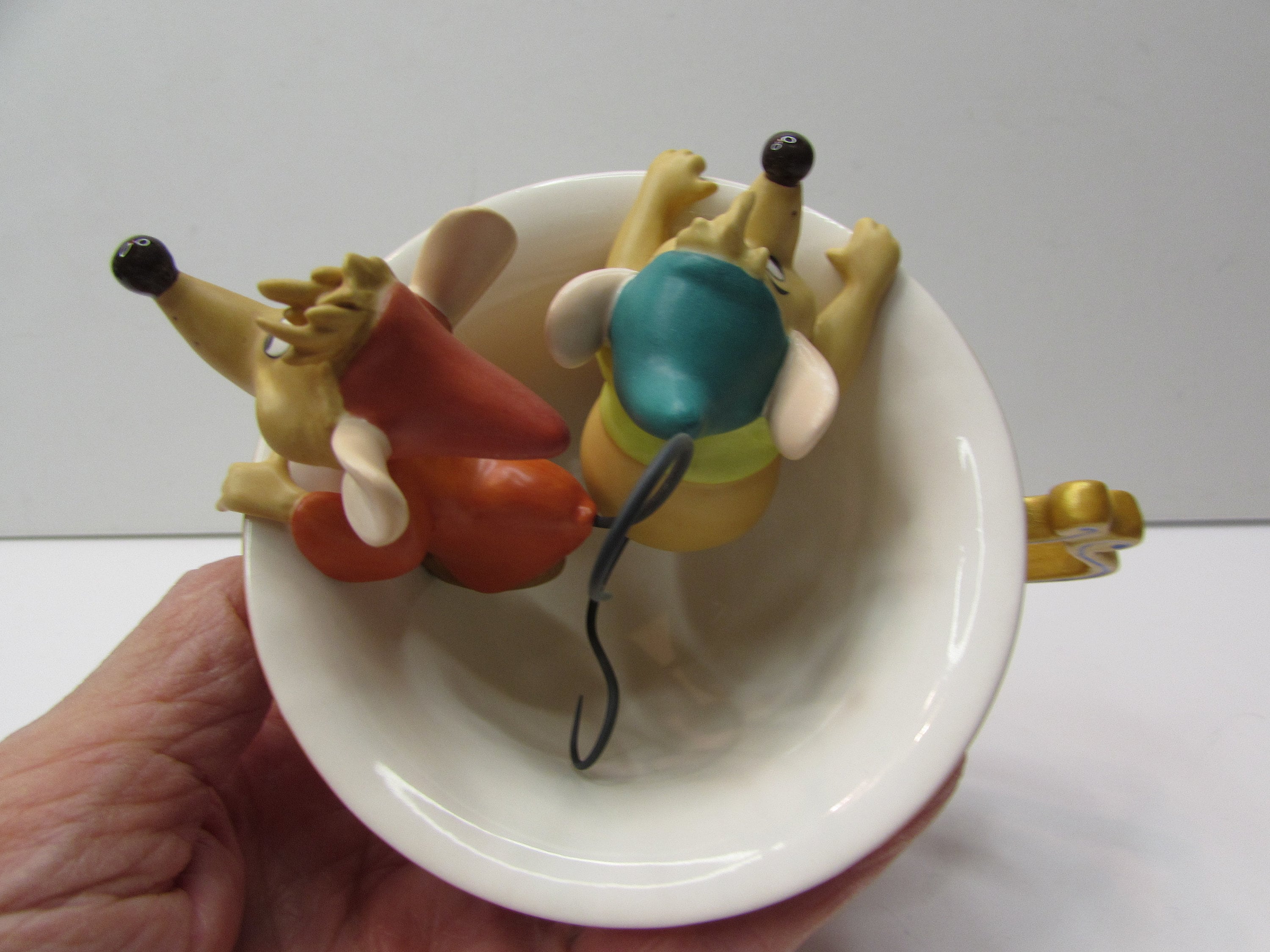 Disney Figurine, Walt Disney Tea for Two Figurine, Walt