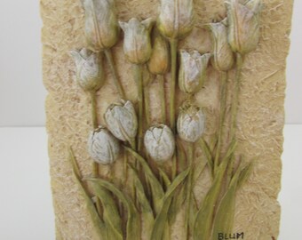 Cheri Blum Plaque, Blum Wall Decor, Vintage Wall Decor, Blum