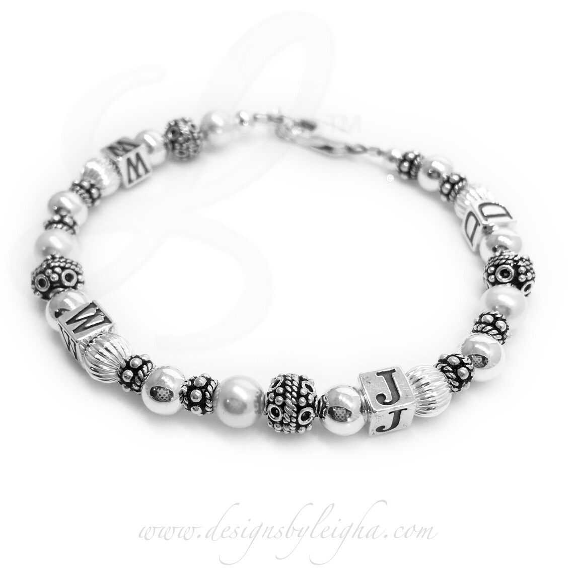 What Would Jesus Do WWJD Sterling Silver Bracelet W.W.J.D Etsy