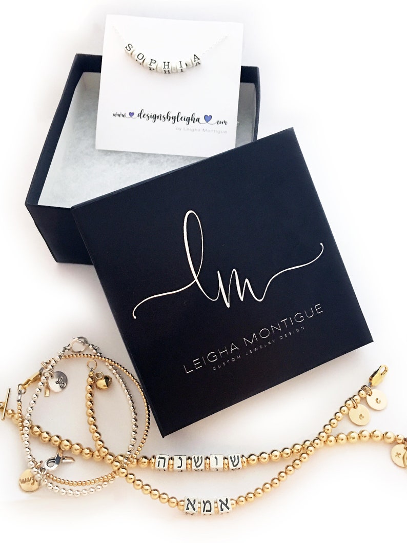 A beautiful black monogrammed gift box is included with all orders.