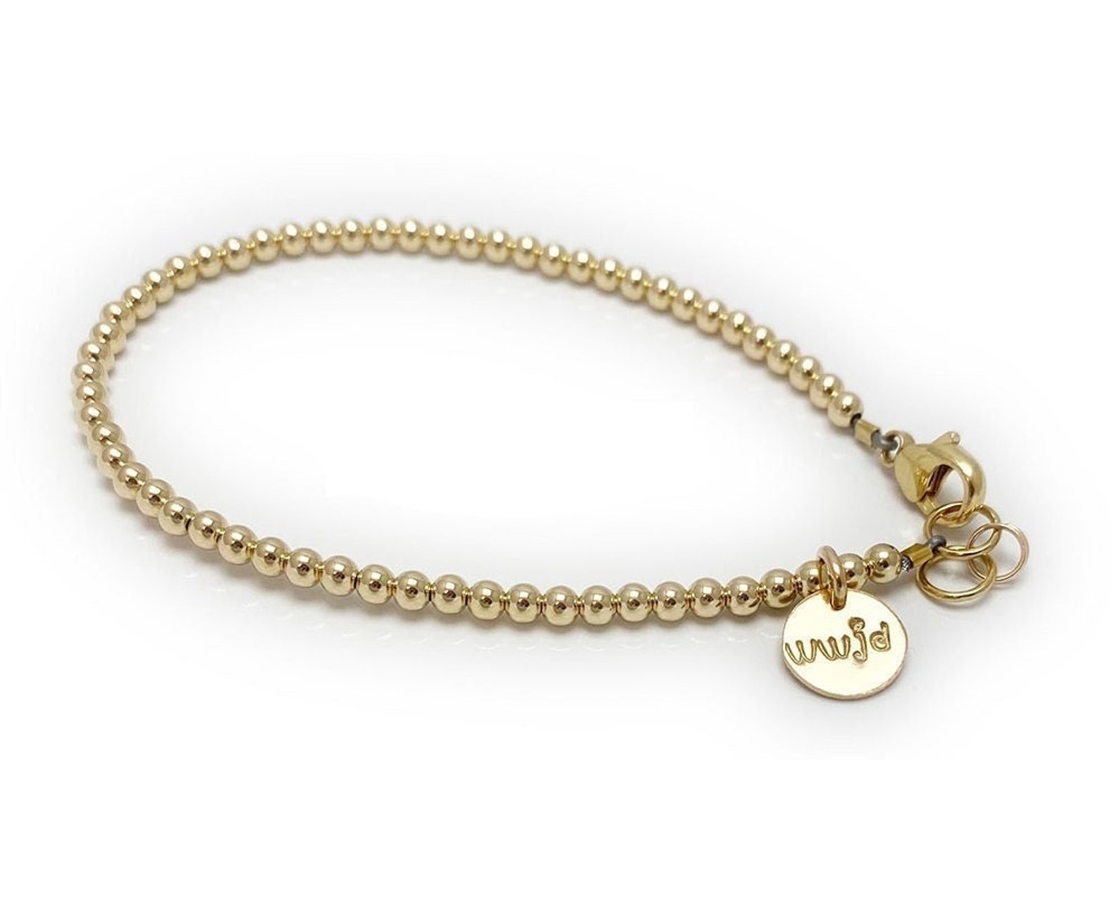 Gold What Would Jesus Do WWJD Gold Bracelet W.W.J.D Etsy