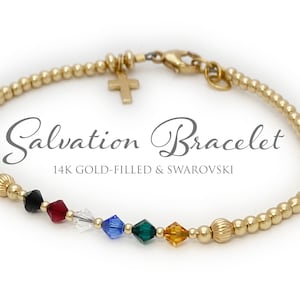 Salvation Bead Bracelet Kits (pkg of 12)