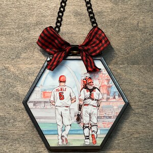 The Final Ride Ornament - Pujols/Molina