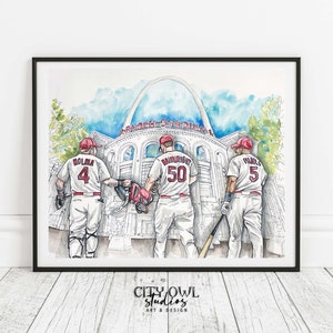 St. Louis Cardinals Baseball &quot;The Final Ride&quot; Print
