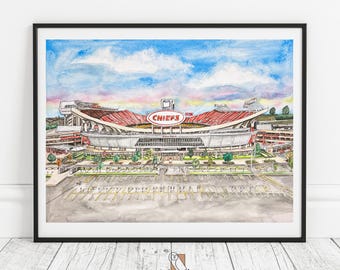 Kansas City Chiefs - Arrowhead Stadium Print