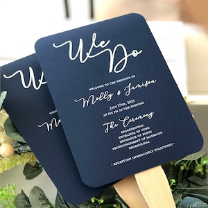 Wedding favor fans cheap store