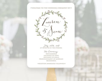 wedding fan etsy
