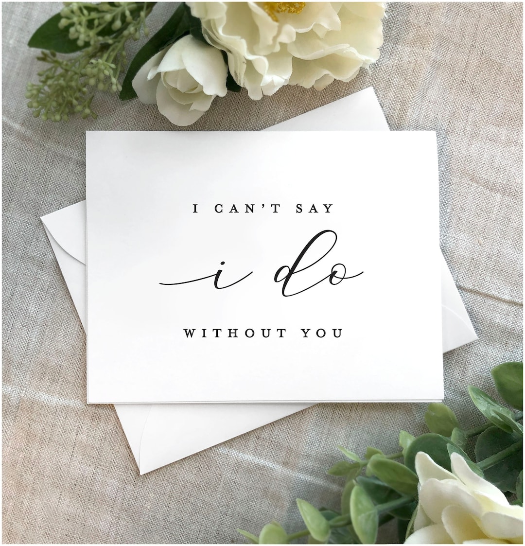 I Cant Say I Do Without You