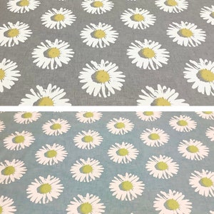 Clarke and Clarke Capri Flowers Cotton Fabric, for Upholstery, Curtains, Cushions, Craft, Roman Blinds, Lampshades.