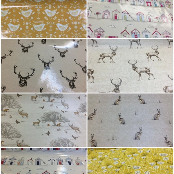 PVC,Wipe Clean Fabric. Tablecloth/Oilcloth Fabric