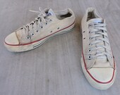 BEAT To HELL Rare vintage USA Made Converse Chuck Taylor Sneakers 5.5