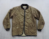 BEAT To HELL Rare Vintage Sears Quilted Jacket M