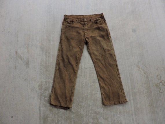 BEAT To HELL Rare Vintage 60s Faded Brown LEVI'S B