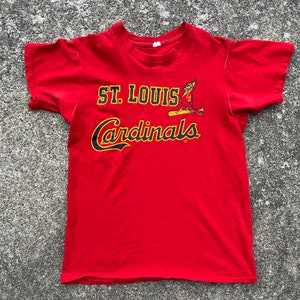BEAT To HELL Rare vintage 70s St Louis Cardinals T-shirt S