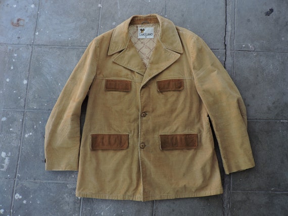 Rare Vintage 60s Lakeland Coduroy & Suede Jacket 4