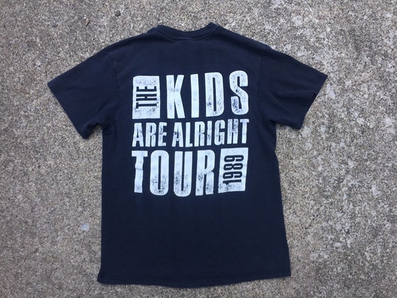 RARE Vintage the Who the Kids Are Alright Tour T-shirt M - Etsy