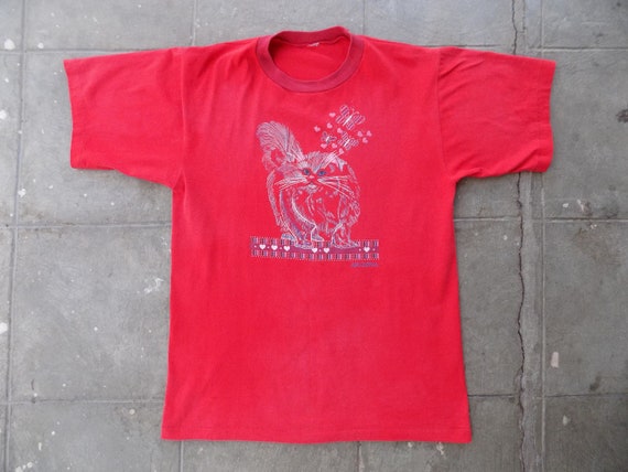 【1993studio】24SS★ Vintage Cat T-shirt Vintage Cats Shirt Adult XL Single Stitch Cat AOP 90s Rel E