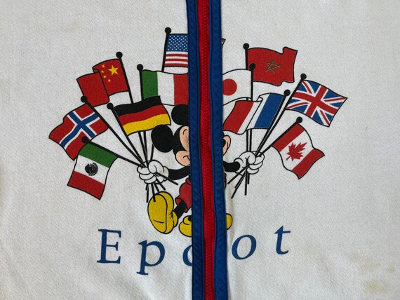 BEAT To HELL Rare Vintage 90s Epcot Mickey Mouse … - image 4