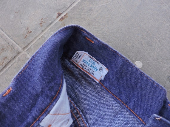 BEAT To HELL Rare Vintage 70s K Ranch Denim Bell … - image 4