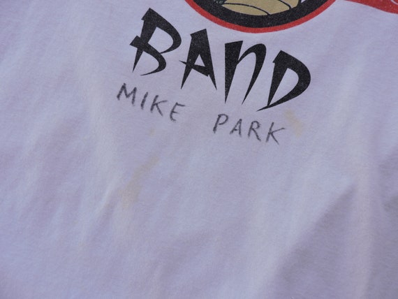 RARE Vintage 90s Bruce Lee Band T-shirt XL - image 6